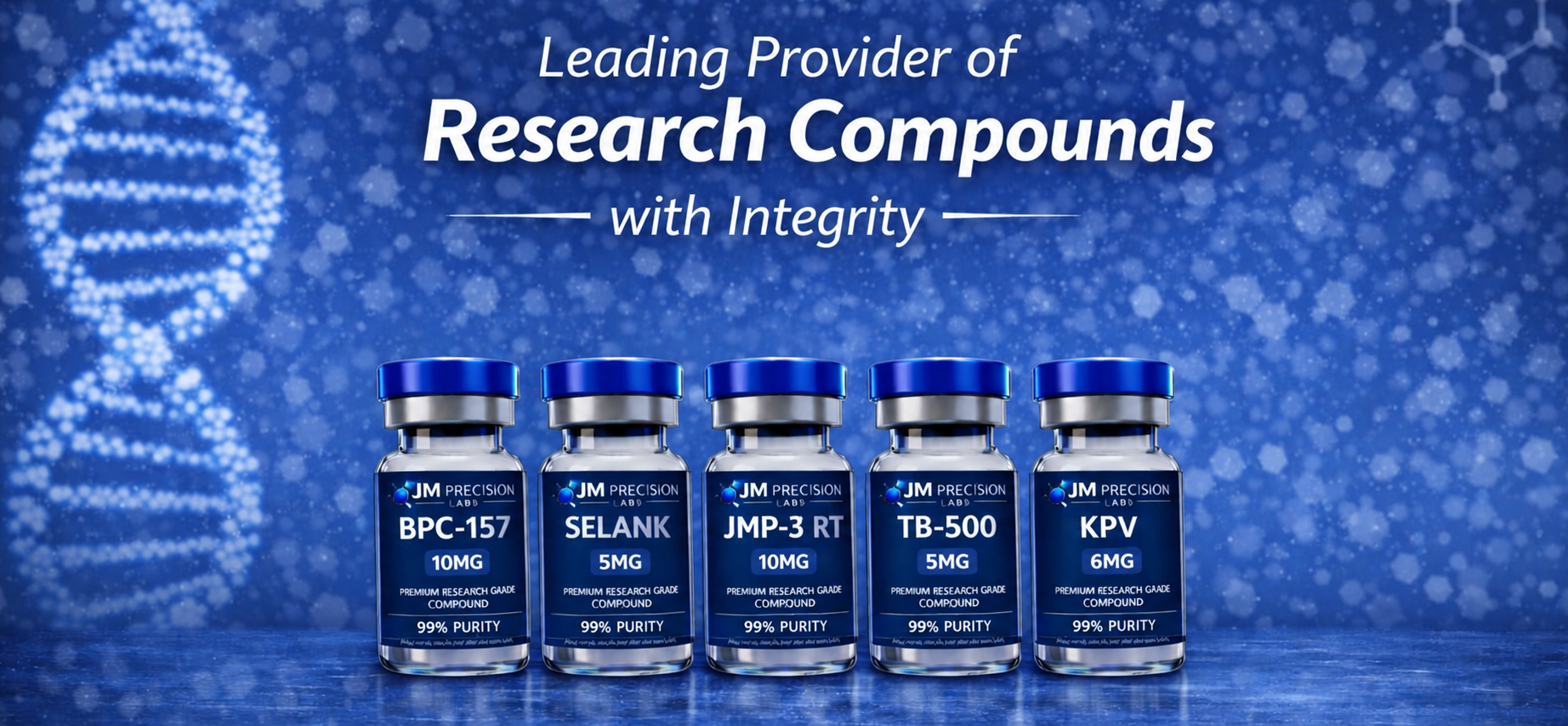 JM Precision Labs research peptide compounds